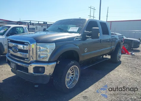 2016 Ford F-250 Lariat из США, поврежденный, VIN 1FT7W2BT9GEC10643